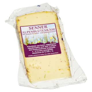 Senner Alpenblütenkäse 50 % Fett -  300 g