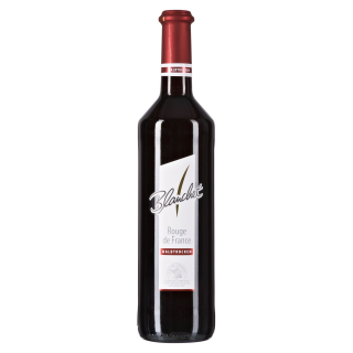 Blanchet Rouge de France Rotwein - 6 x 0,75 l Flaschen