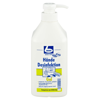 Dr.Becher Händedesinfektion Gel mit Pumpe 1L
