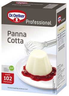 Dr. Oetker Dessertpulver Panna Cotta - 1,10 kg Karton