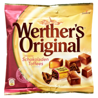 Werthers Original Sahnebonbons Schoko Toffee - 1 x 180 g...