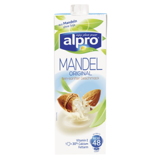 Alpro Mandeldrink Original 1,1 % Fett - 1,00 l Packung