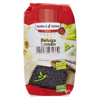 Müllers Mühle Beluga Linsen1kg
