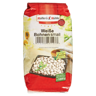 Müllers Mühle Weiße Bohnen 1kg
