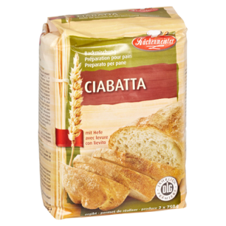 Küchenmeister Brotbackmischung Ciabatta 1 kg
