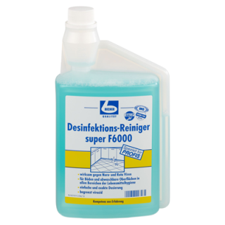 Y Dr.Becher Desinfektionsreiniger F6000 / 1L
