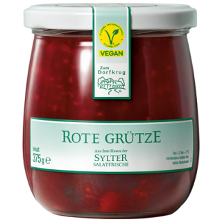 Zum Dorfkrug Rote Grütze gekühlt - 375 g Tiegel
