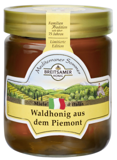 Breitsamer Waldhonig aus dem Piemont cremig - 500 g Tiegel