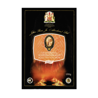 John Ross Jr. Schottischer Lachs Traditionell - 200 g Packung