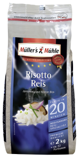 Müllers Mühle Risotto Reis - 2,00 kg Beutel