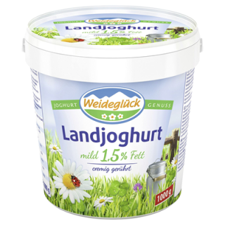 Weideglück Allgäuer Landjoghurt 1.5% / 1kg