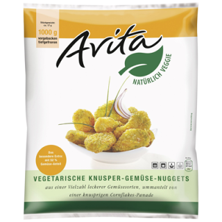Avita Knusper-Gemüse-Nuggets tiefgefroren...
