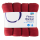 aro Fleece Decke gekettelt Rot 4 Stück - 1 Packung
