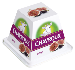 Chavroux Ziegenfrischkäse Feige - 150 g Packung