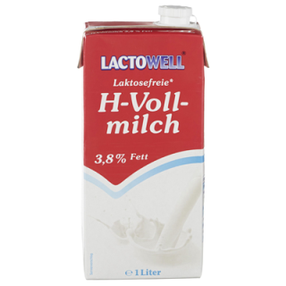 Lactowell lactosefreie H-Milch 1L/3.8%