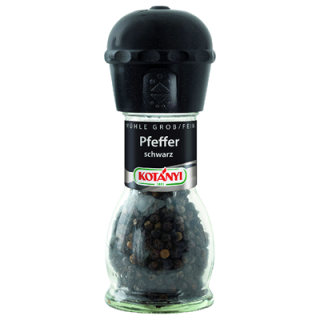 Kotanyi Mühle Pfeffer Schwarz - 1 x 36 g Stück