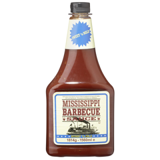 Mississippi Barbecue Sauce Sweet n Mild 1,814 kg