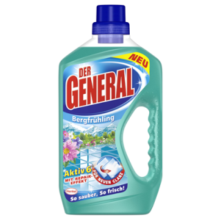Der General Allzweckreiniger Bergfrühling flüssig - 750 ml Flasche
