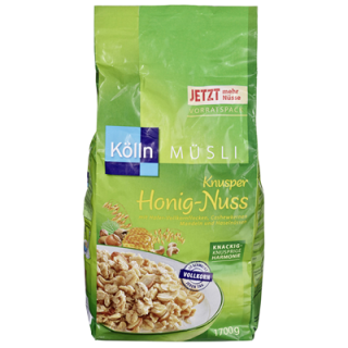 Kölln Müsli -Honig Nuss- 1700g