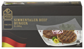 MPM Simmentaler Beef  Burger 6x200g
