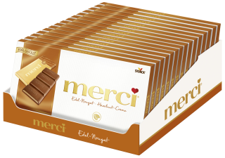 Merci Tafel Schokolade -Edel Nougat- 100g