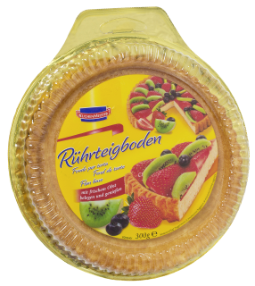 Kuchenmeister Früchteboden Rührteig - 300 g Stück