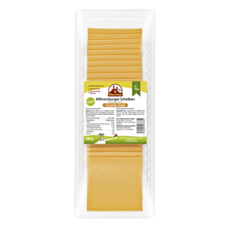Wilmersburger Scheiben Vegan Cheddar Style 23 %...
