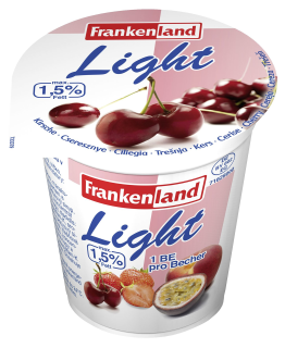 Frankenland Fruchtjoghurt sortiert 1,5 % Fett im Milchanteil - 125 g