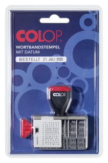 Herlitz Wortbandstempel Colop WD 4000
