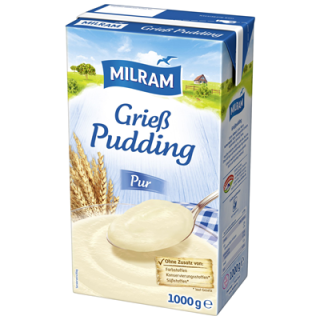 Milram Pudding Grieß - 1,00 l Faltschachtel