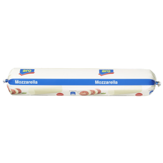 aro Mozzarella Rolle italienischer Weichkäse, 45 % Fett i. Tr. - 1 kg Rolle