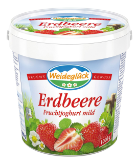 Weideglück Fruchtjoghurt -Erdbeere- 1kg