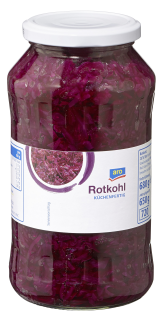 aro Rotkohl küchenfertig - 720 ml Glas