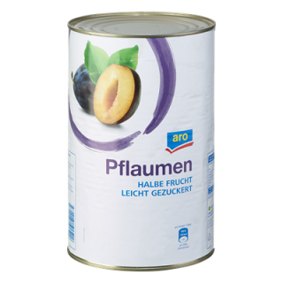 Aro Pflaumen gezuckert 1/2 Frucht 4250ml