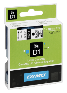 Dymo Schriftband mit selbstklebenden Polyesteretiketten