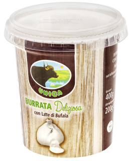 Unica Büffel-Burrata 52 % Fett in Tr. - 200 g Becher