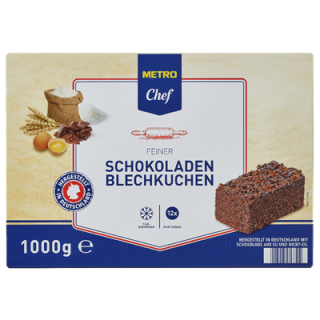 MC Blechkuchen Schokoladen-Schnitte 950g
