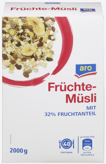 Aro Früchte Müsli 2000g