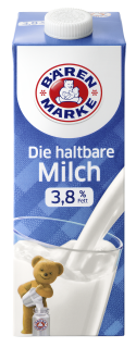 Bärenmarke Haltbare Milch 3,8 % Fett - 1,00 l Packung