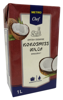 MC Kokosmilch 17 % Fett, ungesüsst, extra cremig - 1 l