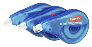 Tipp-Ex Easy Correct 2+1 Gratis Blau - 3 Stück