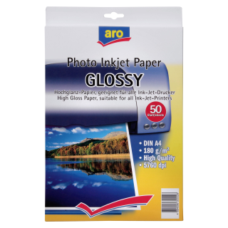 aro DIN A4 Glossy Fotopapier
