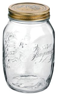 Van Well QUATTRO STAGIONI - Einmachglas mit Schraubdeckel...