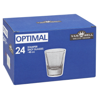 Wellco Schnapsglas Modell Stamper Optimal