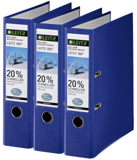 Leitz 1010 Ordner breit DIN A4 - 3 Stück