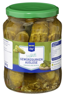 METRO Chef Gewürzgurken Auslese knackig und...