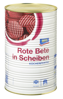 aro Rote Bete in Scheiben - 4 kg Dose