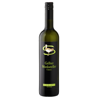 Tophi Weißwein Gelber Muskateller Classic  trocken - 0,75 l Flasche