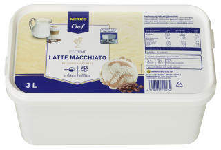 METRO Chef Eiscreme Latte Macchiato gefroren unzubereitet - 1,50 kg Kanne