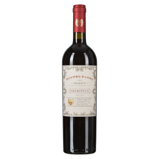 Botter Doppio Passo Salento Primitivo IGT Rotwein halbtrocken - 0,75 l Flasche